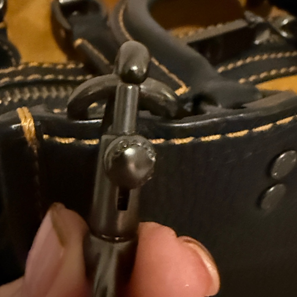 Coach Rogue 25 Pebbled Black Leather - Picture 7 of 16